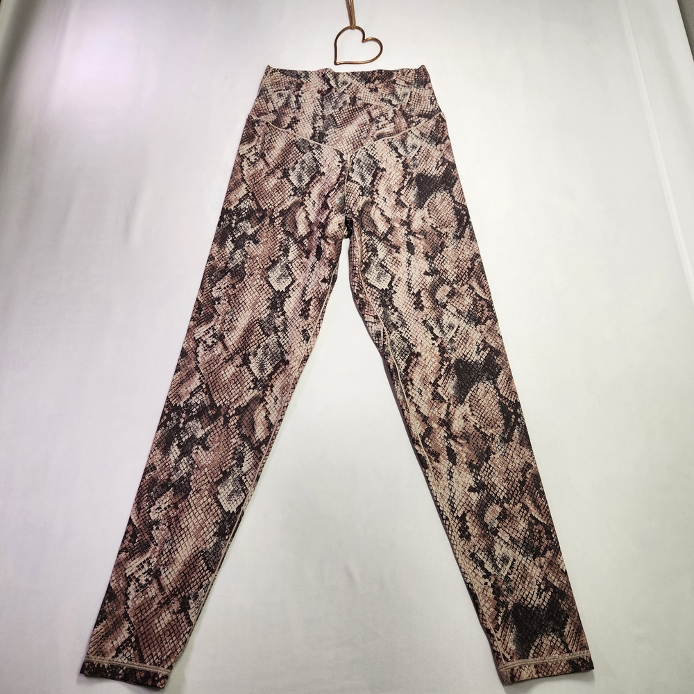 ⭐ Aerie Offline Real Me High Rise Snakeskin Print Leggings Large Athleisure
